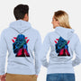 Jungle Hunter-Unisex-Zip-Up-Sweatshirt-rmatix