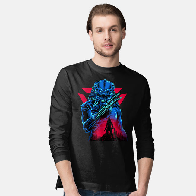 Jungle Hunter-Mens-Long Sleeved-Tee-rmatix