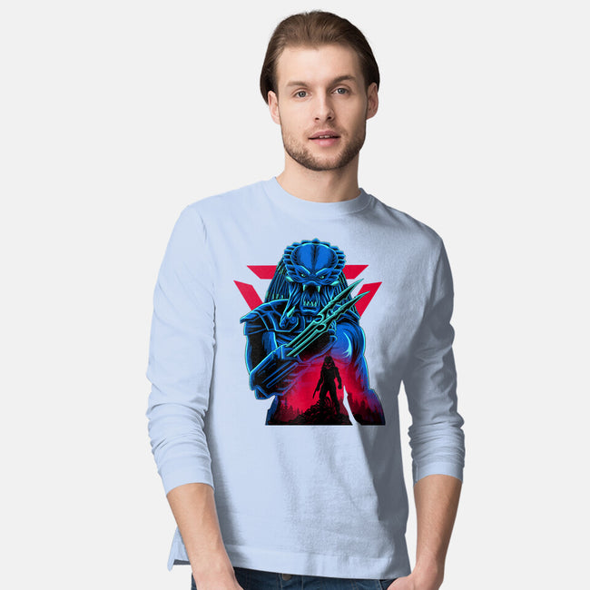 Jungle Hunter-Mens-Long Sleeved-Tee-rmatix