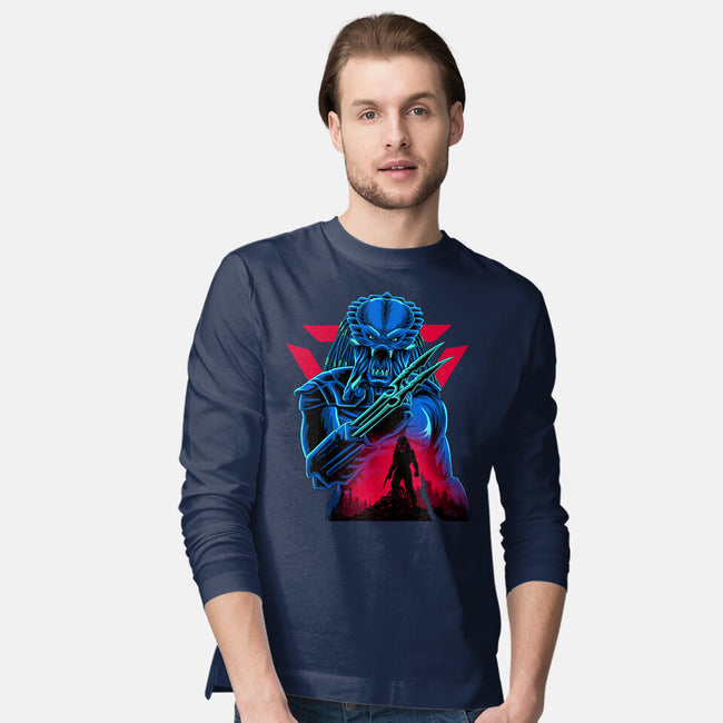 Jungle Hunter-Mens-Long Sleeved-Tee-rmatix