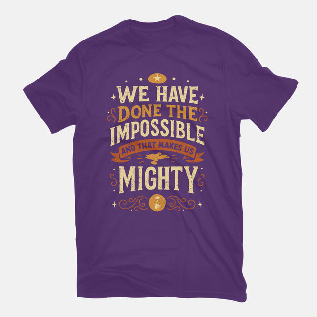 Mighty Heroes-Womens-Basic-Tee-retrodivision