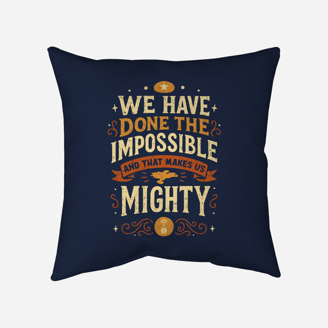 Mighty Heroes-None-Removable Cover w Insert-Throw Pillow-retrodivision