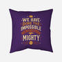 Mighty Heroes-None-Removable Cover w Insert-Throw Pillow-retrodivision