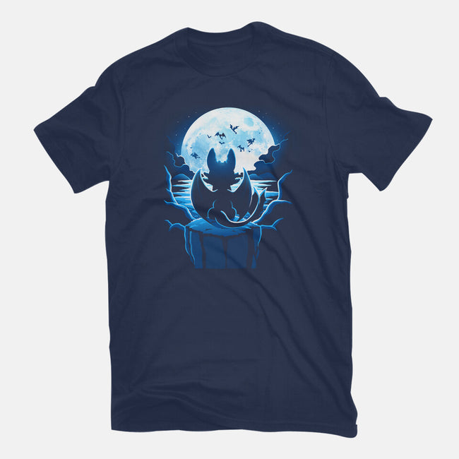 Dragon Land-Womens-Fitted-Tee-Vallina84