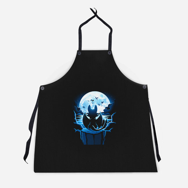 Dragon Land-Unisex-Kitchen-Apron-Vallina84