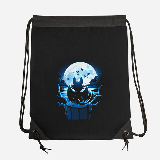 Dragon Land-None-Drawstring-Bag-Vallina84
