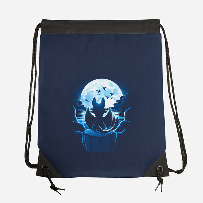 Dragon Land-None-Drawstring-Bag-Vallina84