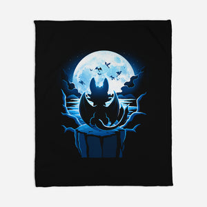 Dragon Land-None-Fleece-Blanket-Vallina84