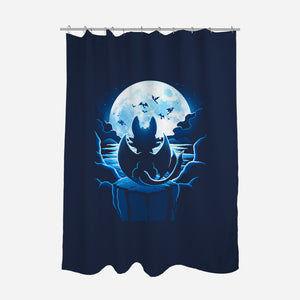 Dragon Land-None-Polyester-Shower Curtain-Vallina84