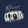 The Monsters BW-Womens-Fitted-Tee-zascanauta
