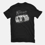 The Monsters BW-Womens-Fitted-Tee-zascanauta