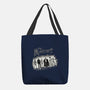 The Monsters BW-None-Basic Tote-Bag-zascanauta