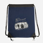 The Monsters BW-None-Drawstring-Bag-zascanauta