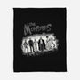 The Monsters BW-None-Fleece-Blanket-zascanauta