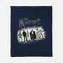 The Monsters BW-None-Fleece-Blanket-zascanauta