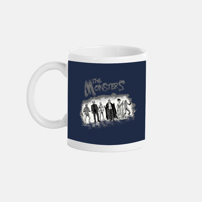 The Monsters BW-None-Mug-Drinkware-zascanauta