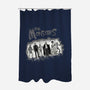 The Monsters BW-None-Polyester-Shower Curtain-zascanauta