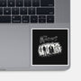 The Monsters BW-None-Glossy-Sticker-zascanauta