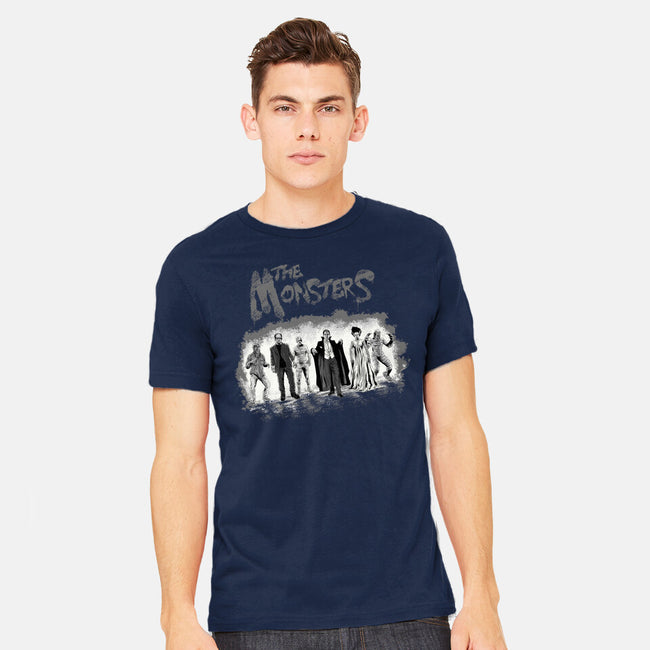 The Monsters BW-Mens-Heavyweight-Tee-zascanauta