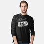 The Monsters BW-Mens-Long Sleeved-Tee-zascanauta