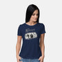 The Monsters BW-Womens-Basic-Tee-zascanauta