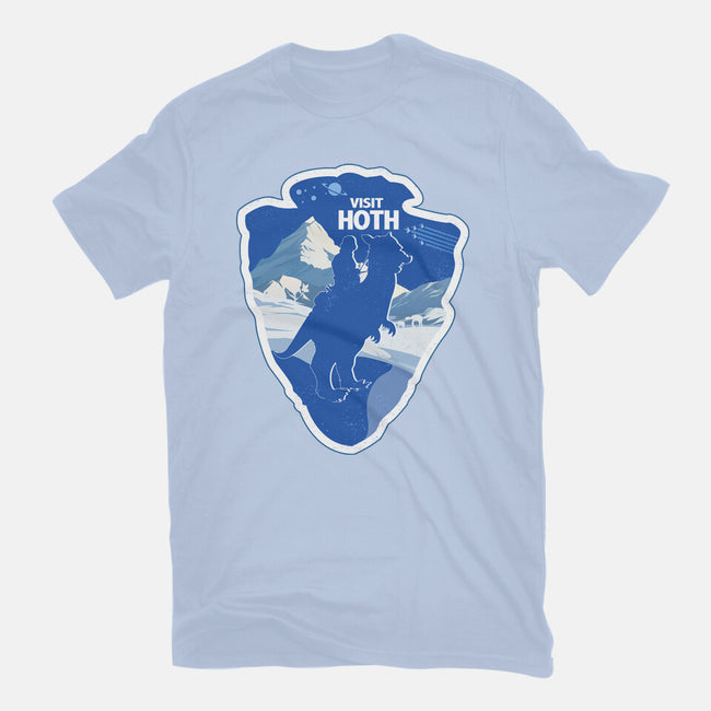 Visit Hoth-Womens-Basic-Tee-palmstreet