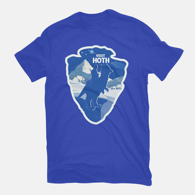Visit Hoth-Womens-Fitted-Tee-palmstreet