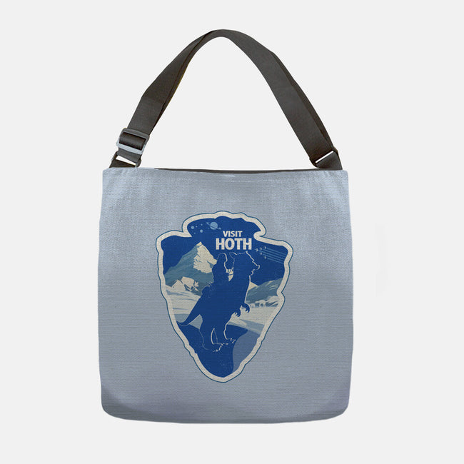 Visit Hoth-None-Adjustable Tote-Bag-palmstreet