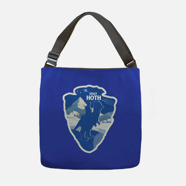 Visit Hoth-None-Adjustable Tote-Bag-palmstreet