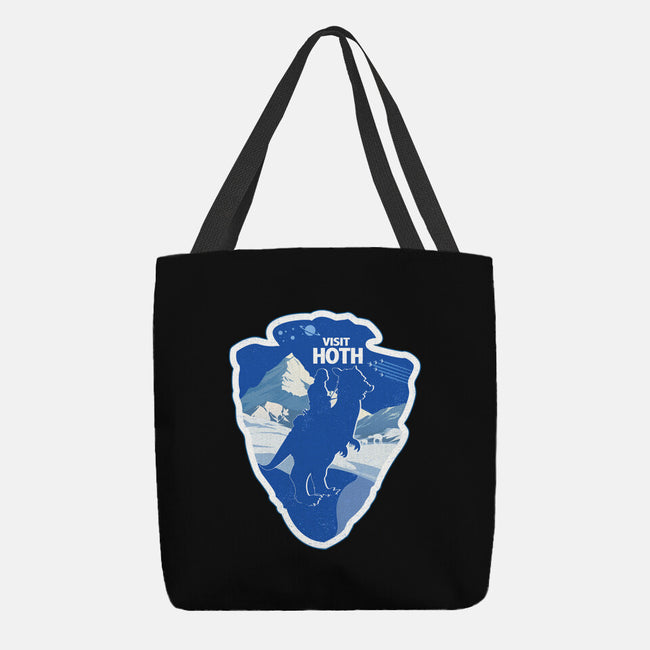 Visit Hoth-None-Basic Tote-Bag-palmstreet