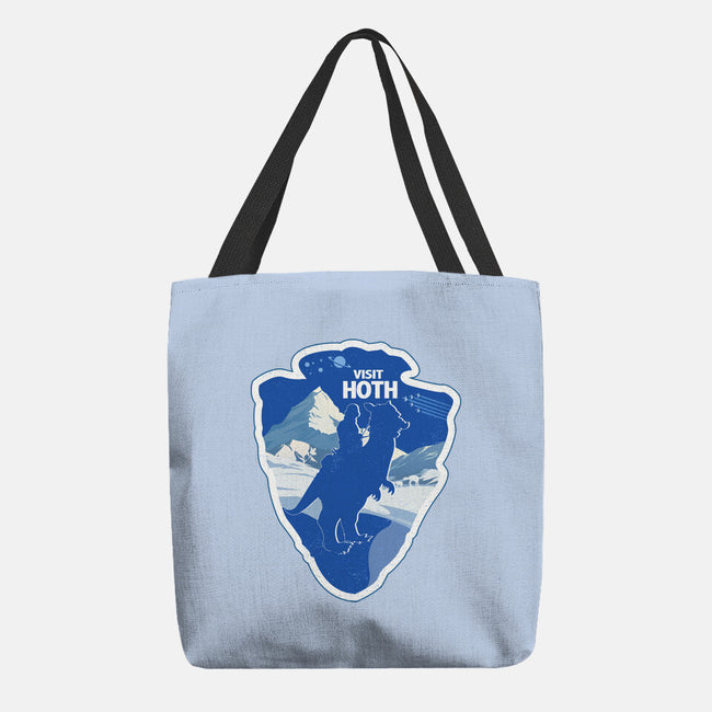Visit Hoth-None-Basic Tote-Bag-palmstreet