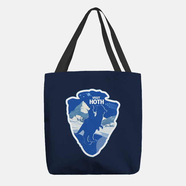 Visit Hoth-None-Basic Tote-Bag-palmstreet
