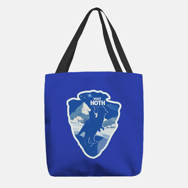 Visit Hoth-None-Basic Tote-Bag-palmstreet