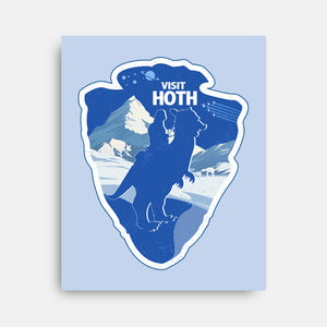 Visit Hoth-None-Stretched-Canvas-palmstreet