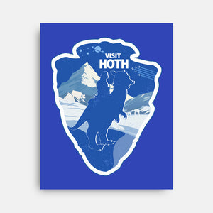 Visit Hoth-None-Stretched-Canvas-palmstreet