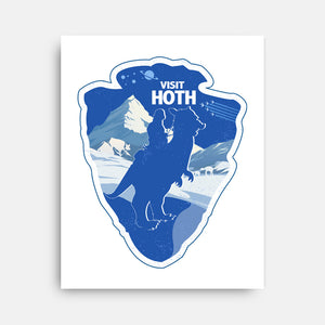 Visit Hoth-None-Stretched-Canvas-palmstreet