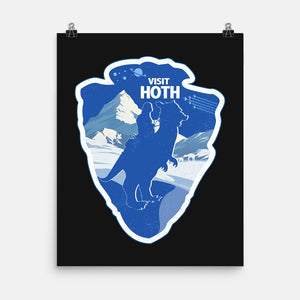 Visit Hoth-None-Matte-Poster-palmstreet