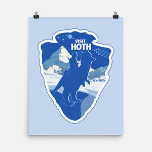 Visit Hoth-None-Matte-Poster-palmstreet