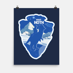 Visit Hoth-None-Matte-Poster-palmstreet