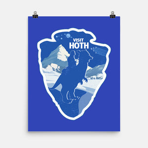 Visit Hoth-None-Matte-Poster-palmstreet