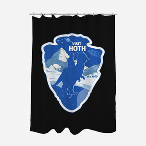 Visit Hoth-None-Polyester-Shower Curtain-palmstreet