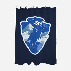 Visit Hoth-None-Polyester-Shower Curtain-palmstreet