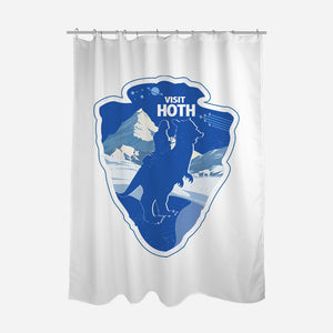 Visit Hoth-None-Polyester-Shower Curtain-palmstreet