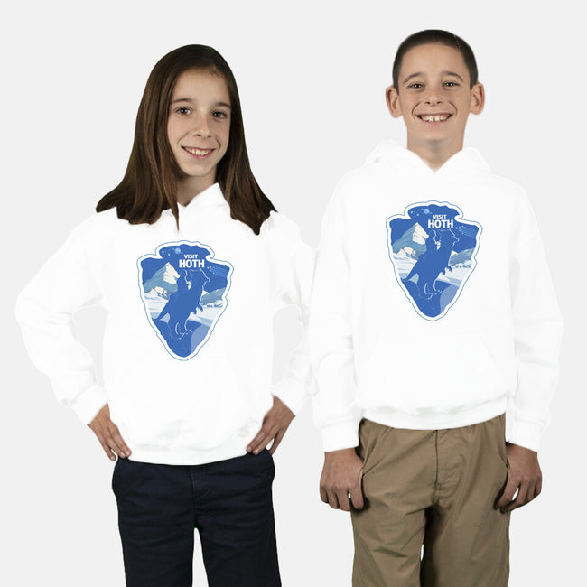 Visit Hoth-Youth-Pullover-Sweatshirt-palmstreet