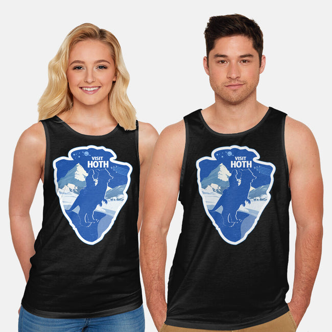 Visit Hoth-Unisex-Basic-Tank-palmstreet