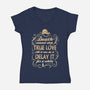Dread Lovers-Womens-V-Neck-Tee-retrodivision