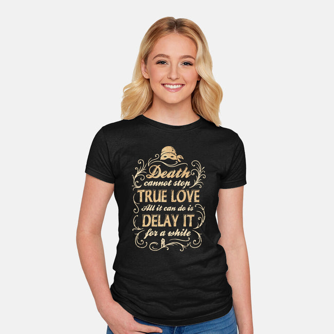 Dread Lovers-Womens-Fitted-Tee-retrodivision