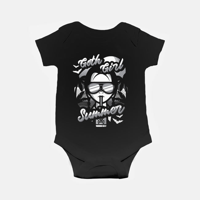 Goth Girl Summer-Baby-Basic-Onesie-jrberger