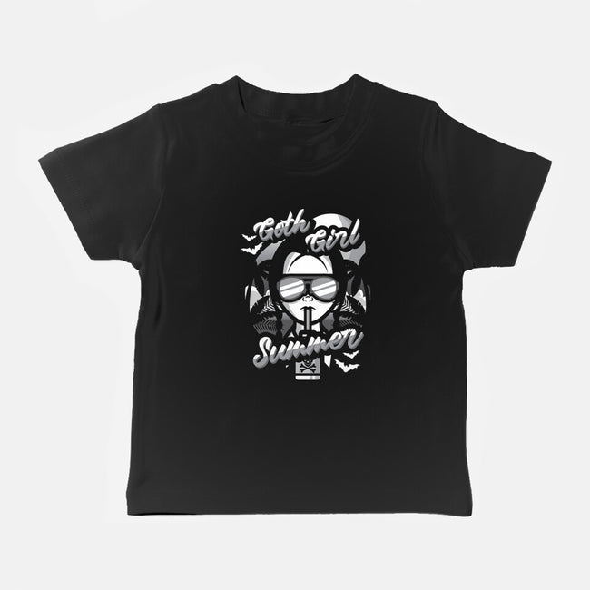 Goth Girl Summer-Baby-Basic-Tee-jrberger