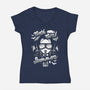 Goth Girl Summer-Womens-V-Neck-Tee-jrberger